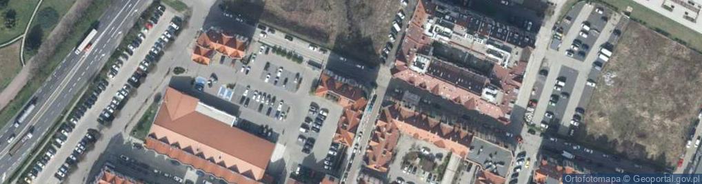 Zdjęcie satelitarne Długa ul.