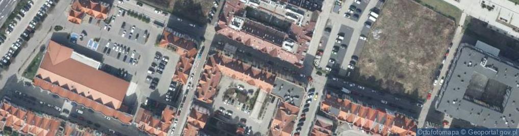 Zdjęcie satelitarne Długa ul.