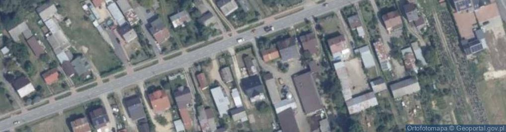 Zdjęcie satelitarne Długa ul.