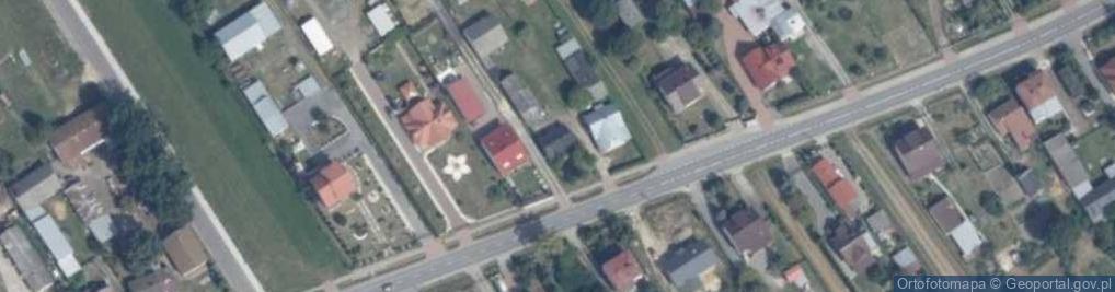 Zdjęcie satelitarne Długa ul.