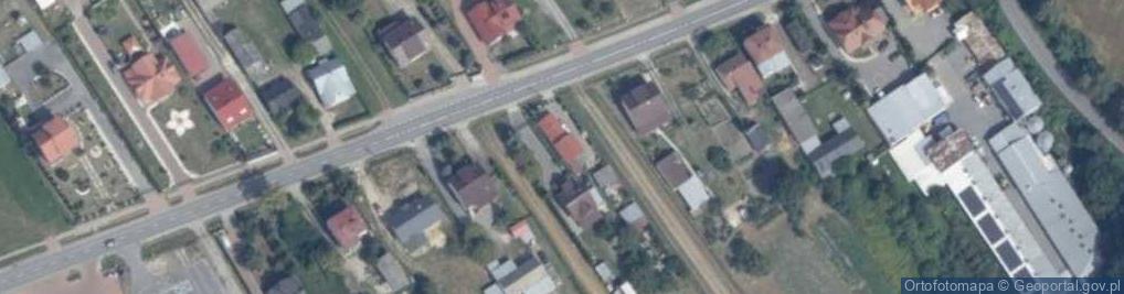 Zdjęcie satelitarne Długa ul.