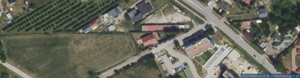Zdjęcie satelitarne Długa ul.