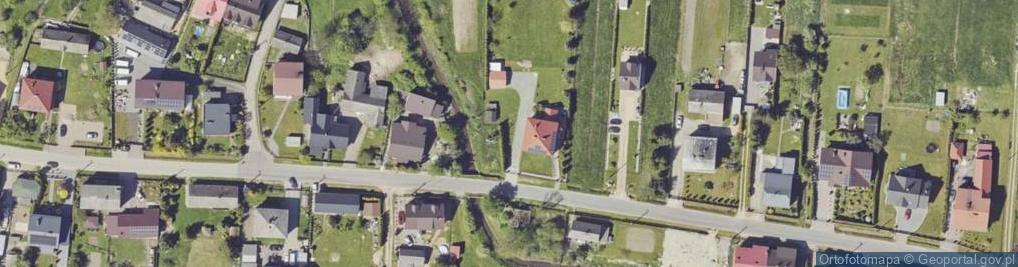 Zdjęcie satelitarne Długa ul.