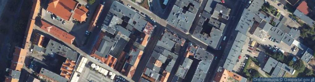 Zdjęcie satelitarne Długa ul.