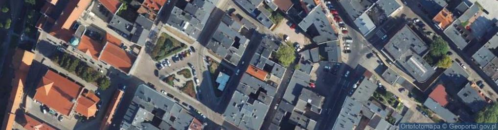 Zdjęcie satelitarne Długa ul.