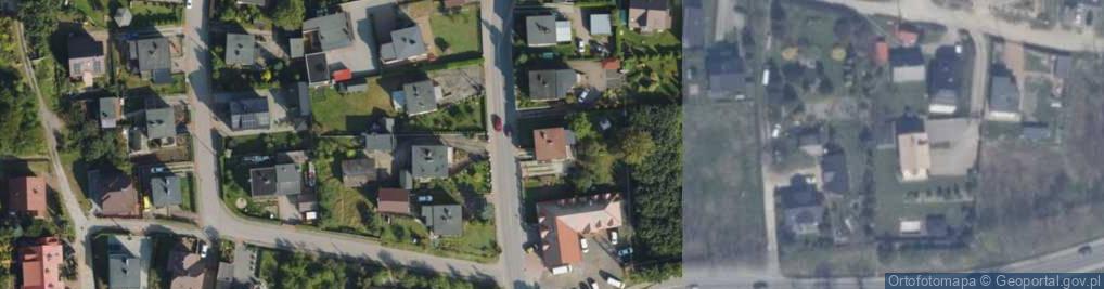 Zdjęcie satelitarne Długa ul.