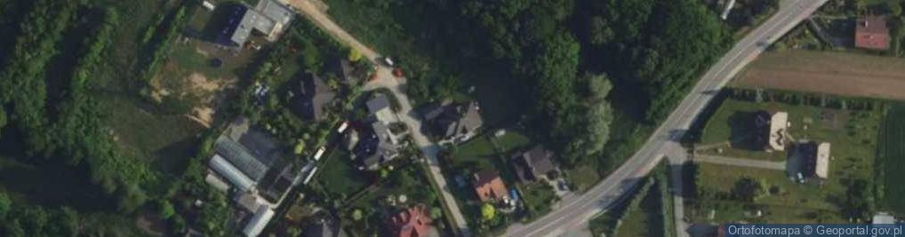 Zdjęcie satelitarne Długa ul.