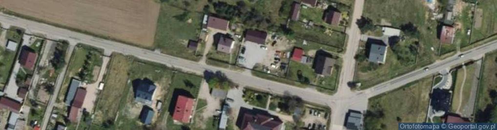 Zdjęcie satelitarne Długa ul.