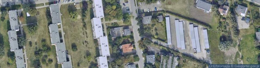Zdjęcie satelitarne Długa ul.