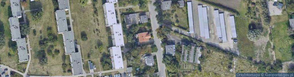 Zdjęcie satelitarne Długa ul.