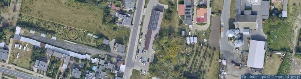 Zdjęcie satelitarne Długa ul.