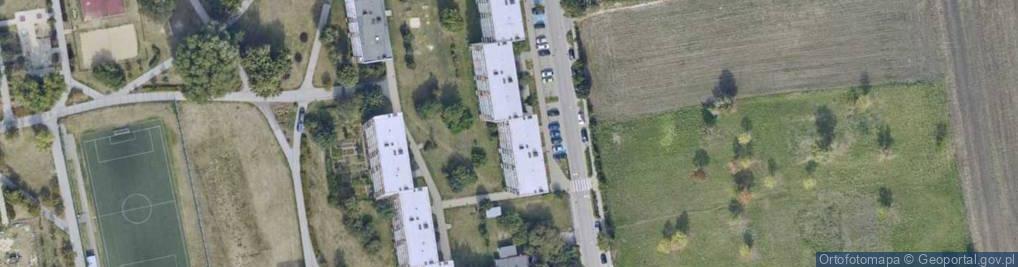 Zdjęcie satelitarne Długa ul.