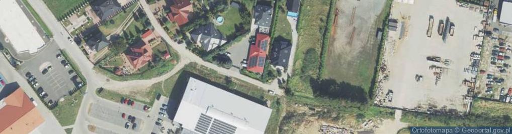 Zdjęcie satelitarne Długa ul.