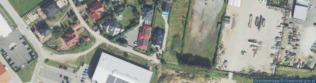 Zdjęcie satelitarne Długa ul.