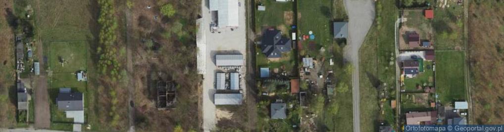 Zdjęcie satelitarne Długa ul.