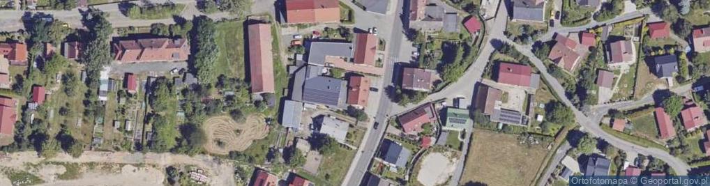 Zdjęcie satelitarne Długa ul.