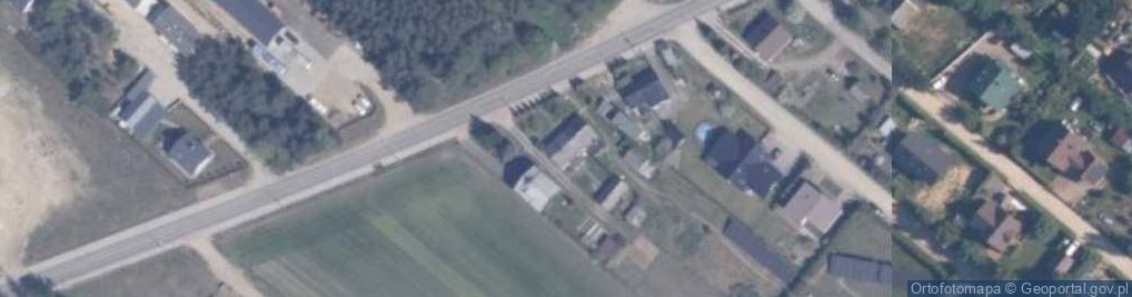 Zdjęcie satelitarne Długa ul.