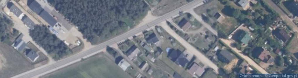 Zdjęcie satelitarne Długa ul.