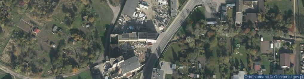Zdjęcie satelitarne Długa ul.