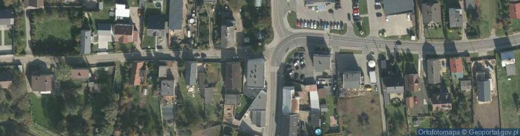 Zdjęcie satelitarne Długa ul.