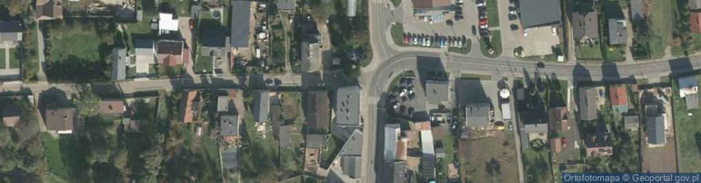 Zdjęcie satelitarne Długa ul.