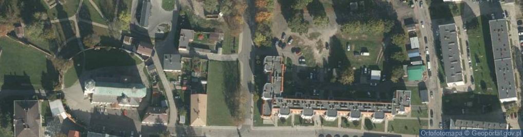 Zdjęcie satelitarne Długa ul.