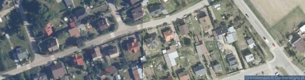 Zdjęcie satelitarne Długa ul.