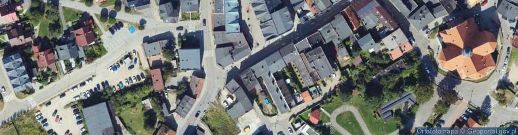Zdjęcie satelitarne Długa ul.