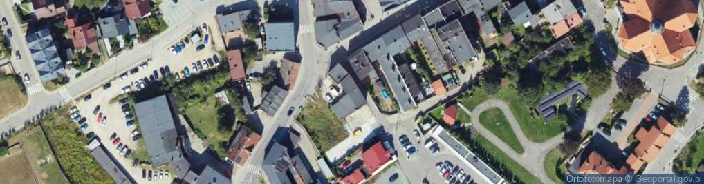 Zdjęcie satelitarne Długa ul.