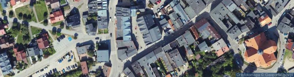 Zdjęcie satelitarne Długa ul.