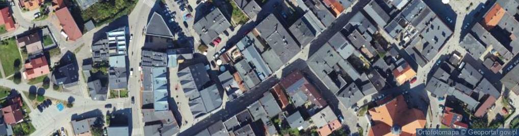 Zdjęcie satelitarne Długa ul.