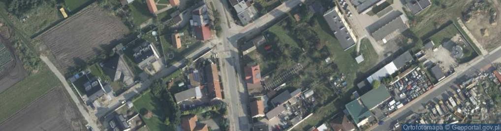 Zdjęcie satelitarne Długa ul.