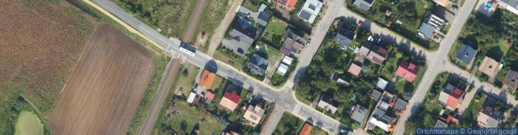 Zdjęcie satelitarne Długa ul.