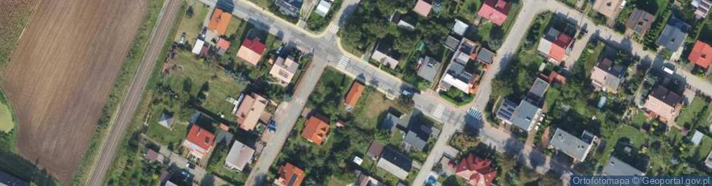Zdjęcie satelitarne Długa ul.