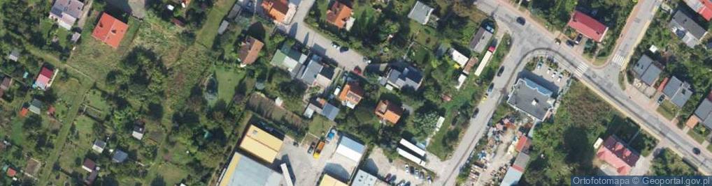 Zdjęcie satelitarne Długa ul.