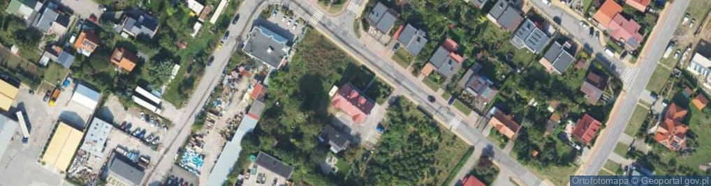 Zdjęcie satelitarne Długa ul.