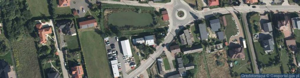 Zdjęcie satelitarne Długa ul.
