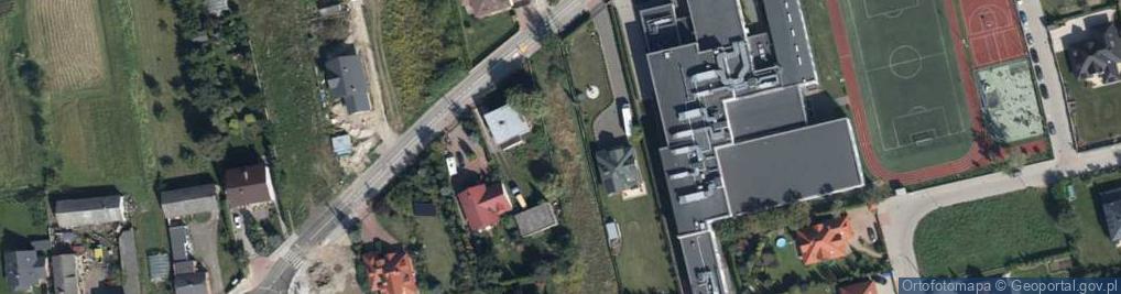 Zdjęcie satelitarne Długa ul.