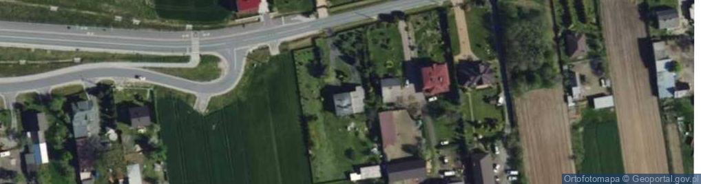Zdjęcie satelitarne Długa ul.