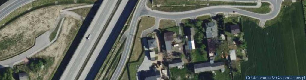 Zdjęcie satelitarne Długa ul.