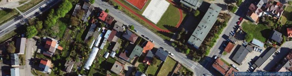 Zdjęcie satelitarne Długa ul.