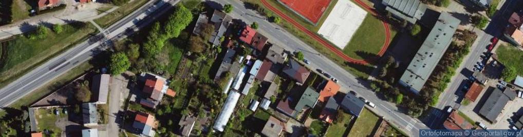 Zdjęcie satelitarne Długa ul.