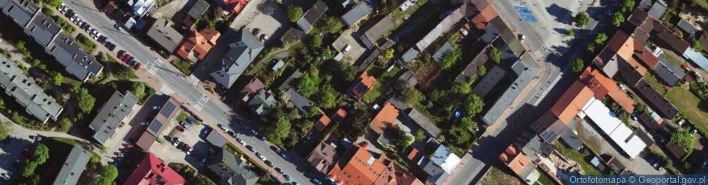 Zdjęcie satelitarne Długa ul.