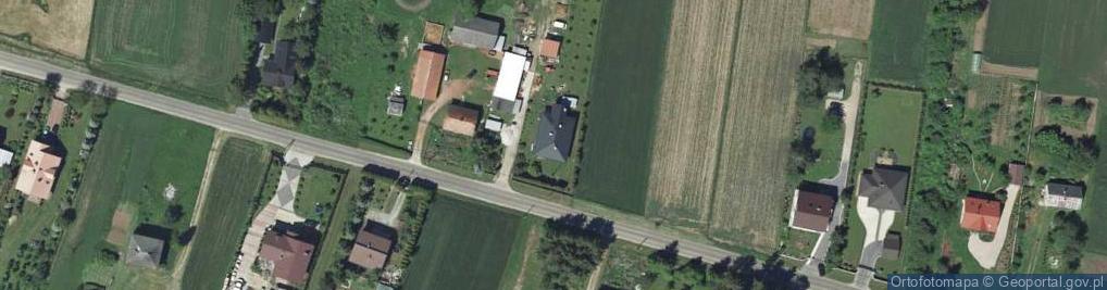 Zdjęcie satelitarne Długa ul.