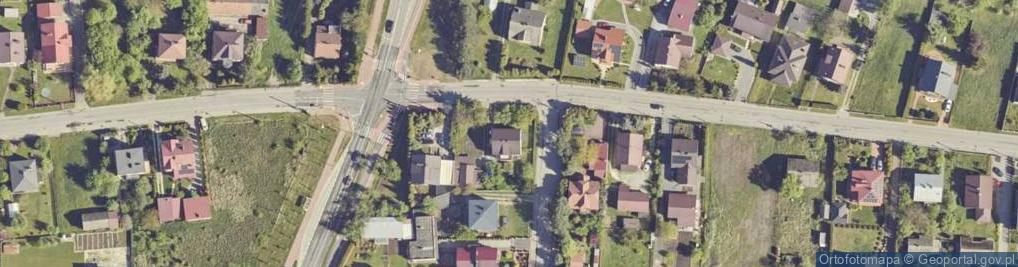Zdjęcie satelitarne Długa ul.
