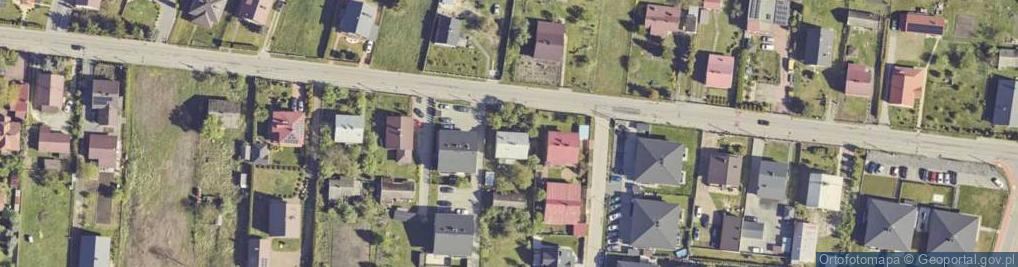 Zdjęcie satelitarne Długa ul.