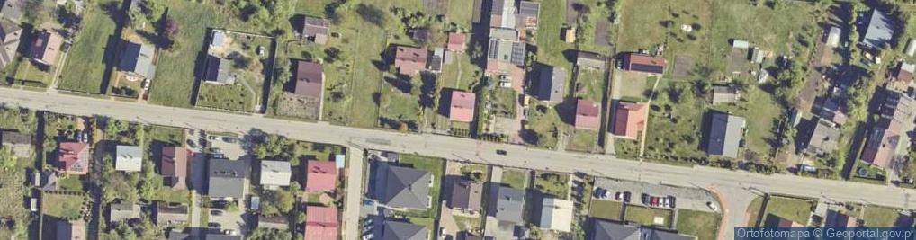 Zdjęcie satelitarne Długa ul.