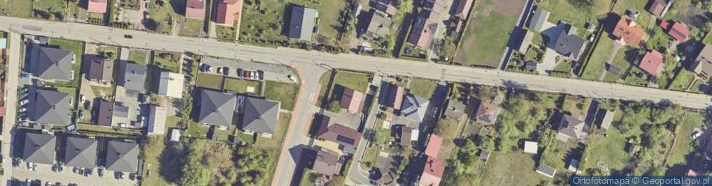 Zdjęcie satelitarne Długa ul.