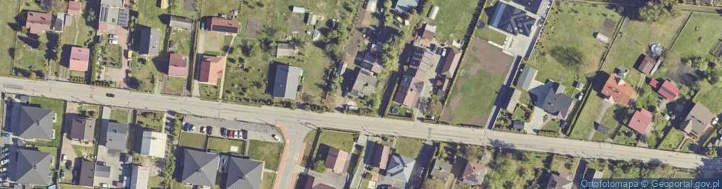 Zdjęcie satelitarne Długa ul.