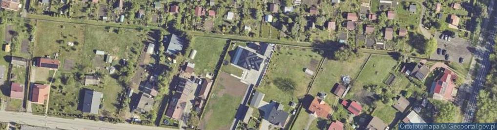 Zdjęcie satelitarne Długa ul.
